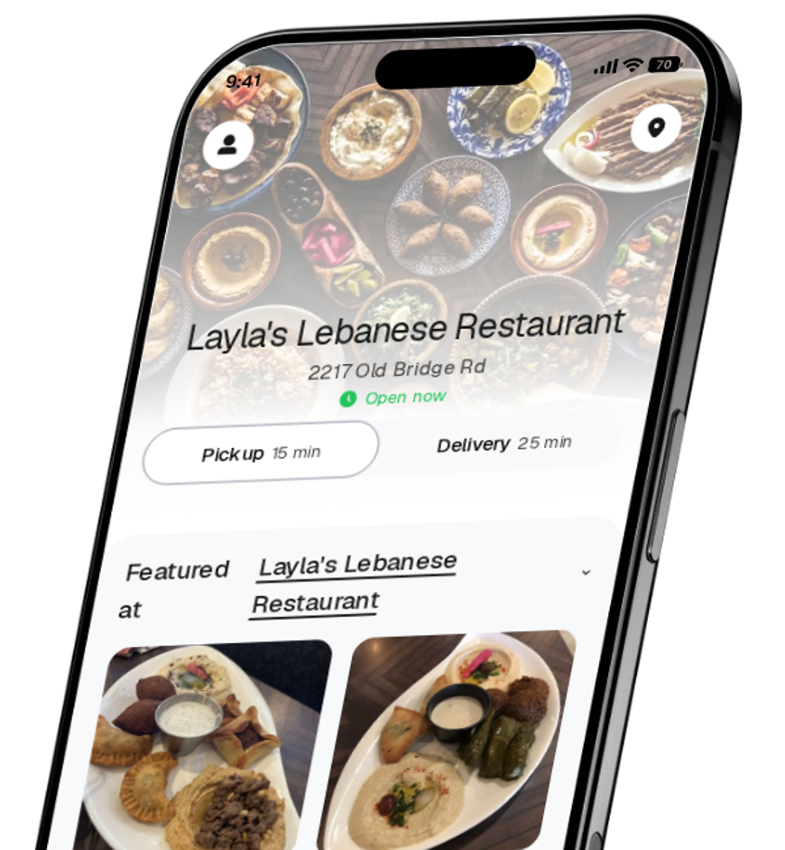 Layla's Lebanese Restaurant app preview